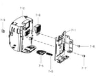 Samsung SMX-F50BN/XAA rear assy diagram