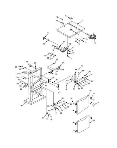 Frame assy