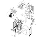 Samsung FTQ352IWUW/XAA-00 cabinet parts diagram