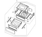 Samsung FTQ352IWUW/XAA-00 drawer diagram