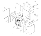 Dacor ERD30S06NGH sub-chassis diagram