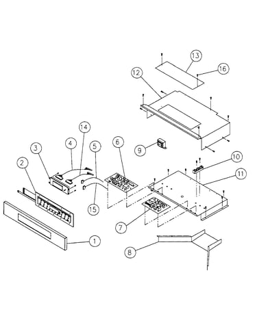 Bezel assy