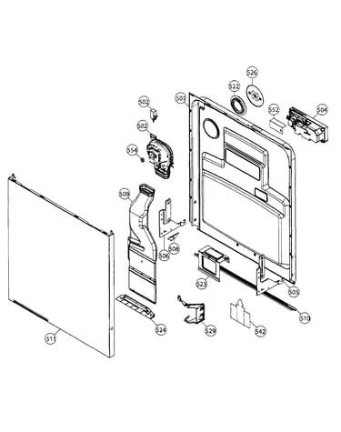 Door assy