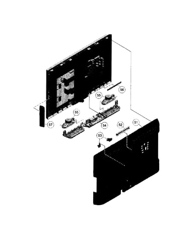 Rear cabinet