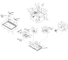 Sansui HDLCD2650 cabinet parts diagram