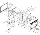 Vizio XVT473SV cabinet parts diagram