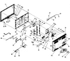 Vizio XVT3D474SV cabinet parts diagram