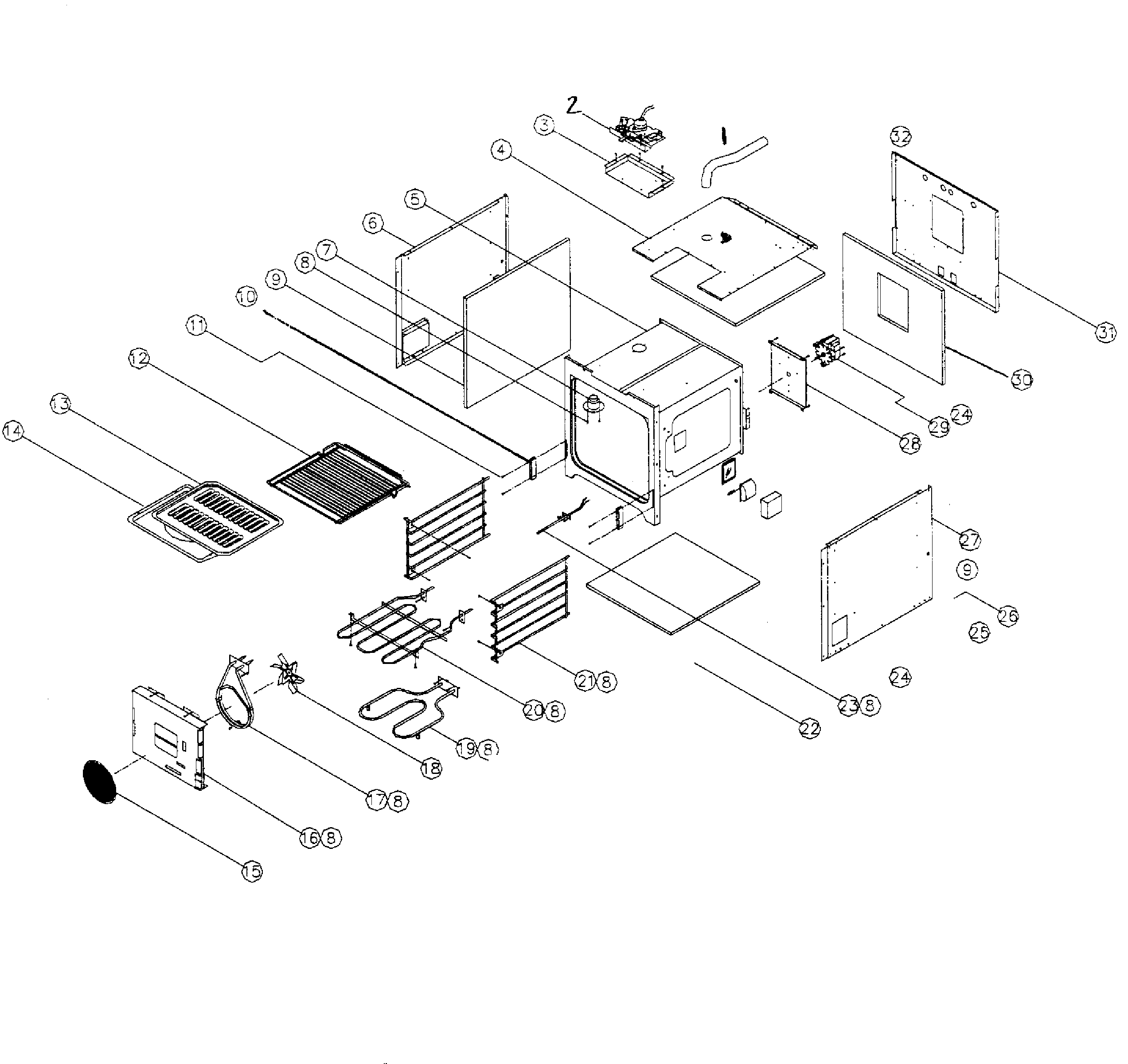 18" cell assy
