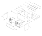 Dacor ERD48LP oven case diagram