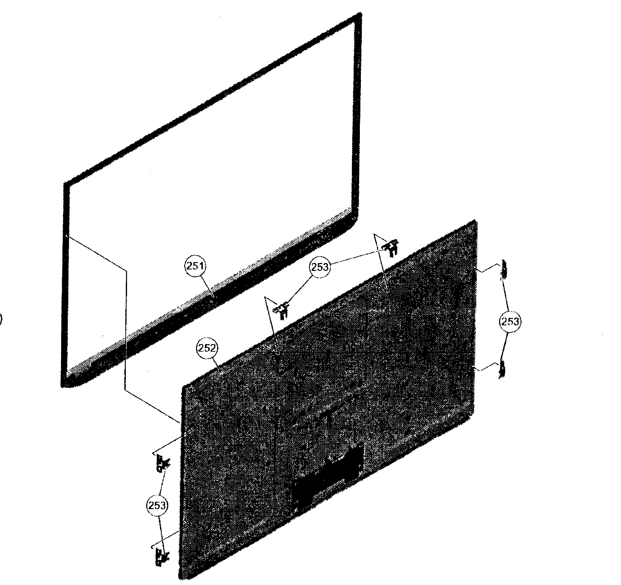 Front cabinet