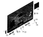 Sony KDL-60EX723 speakers assy diagram