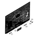 Sony KDL-60EX723 pcb's assy diagram