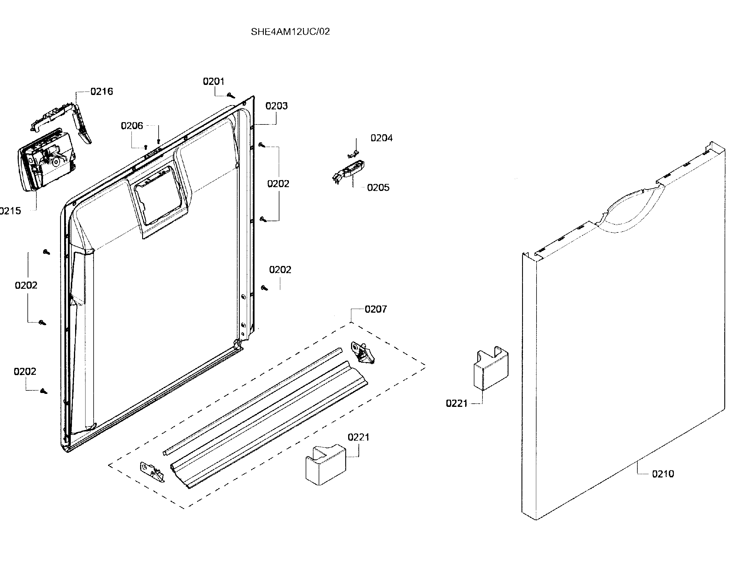 Door assy
