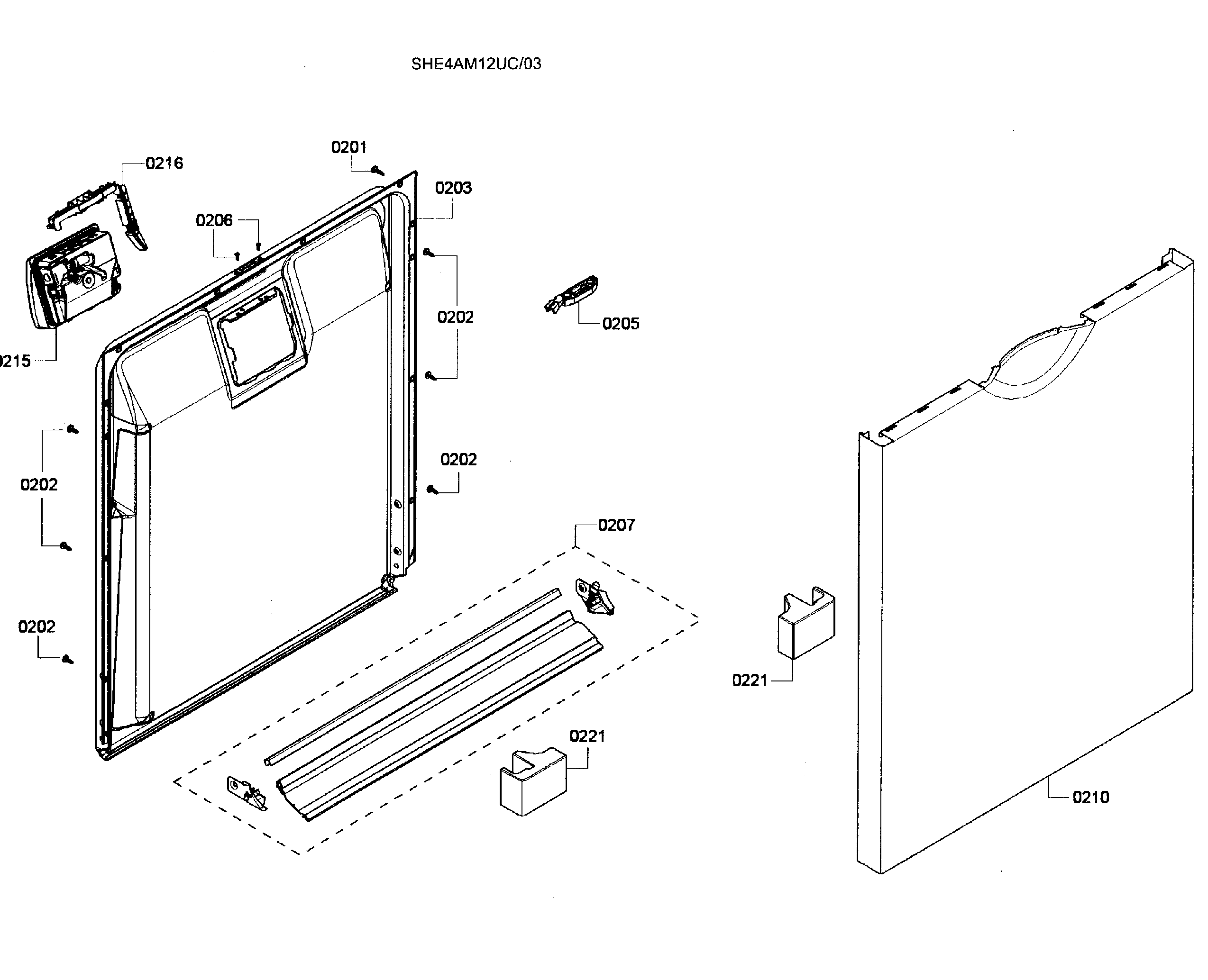 Door assy