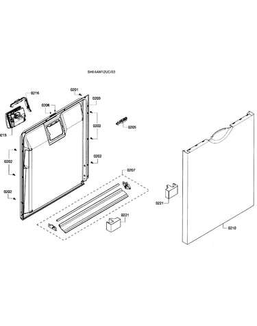 Door assy