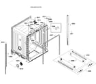 Bosch SHE4AM12UC/03 cabinet diagram