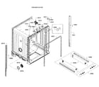 Bosch SHE4AM12UC/05 cabinet diagram
