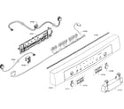 Bosch SHE3AR52UC/07 control panel diagram