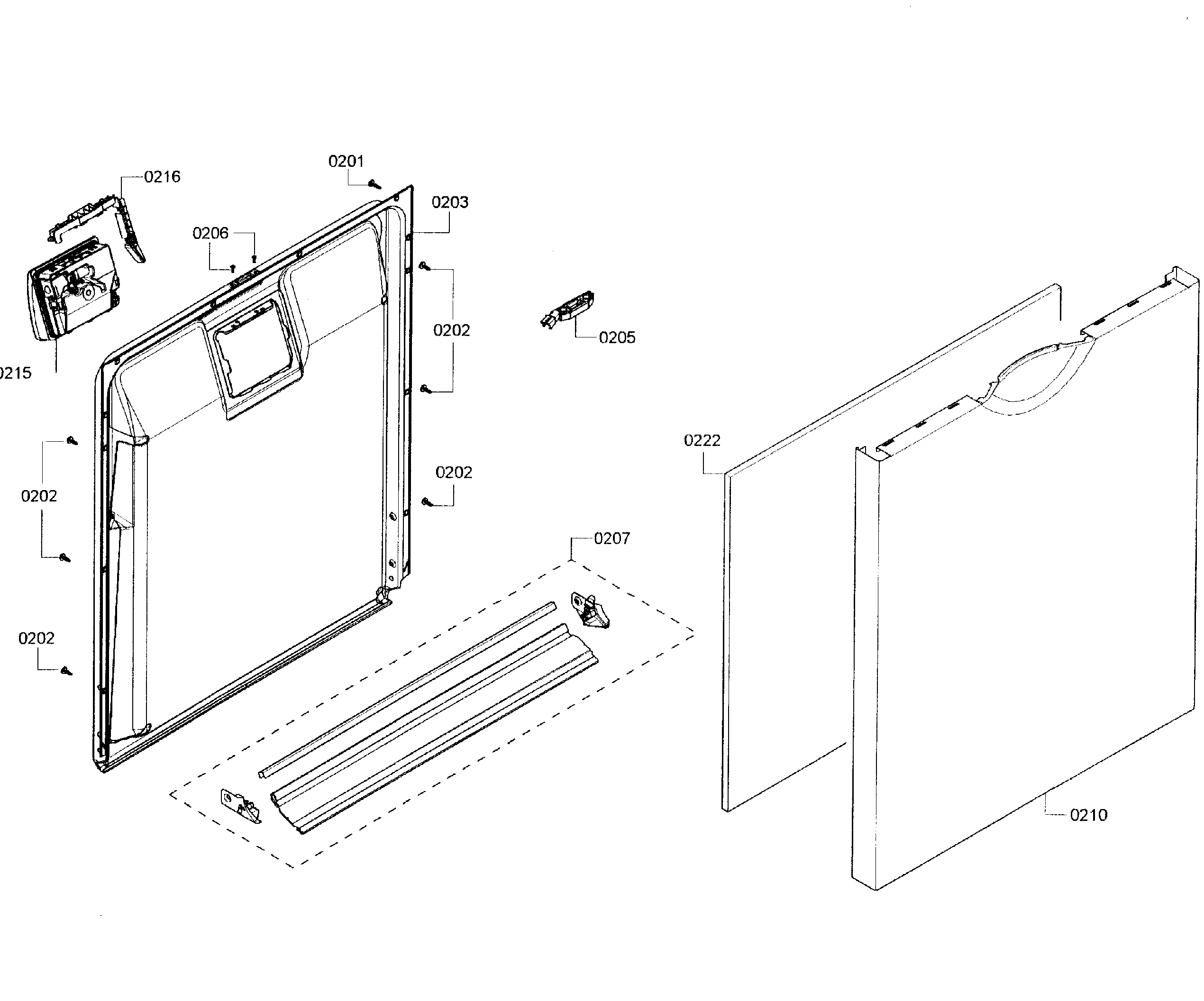 Door assy
