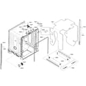 Bosch SHE3AR75UC/06 cabinet diagram