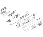 Bosch SHX43R52UC/64 control panel diagram