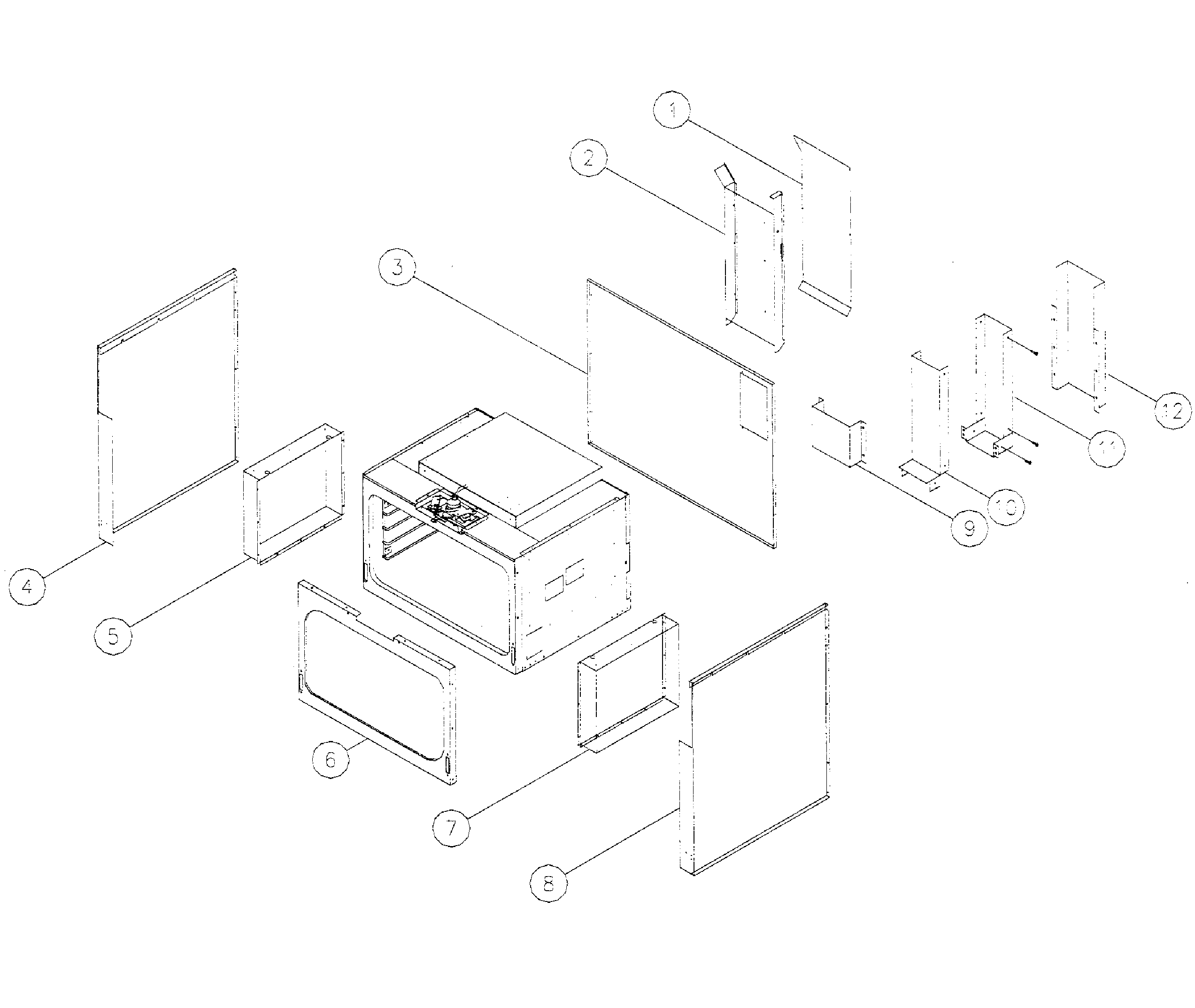 Cabinet assy