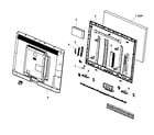 RCA 46LA55R120Q cabinet diagram
