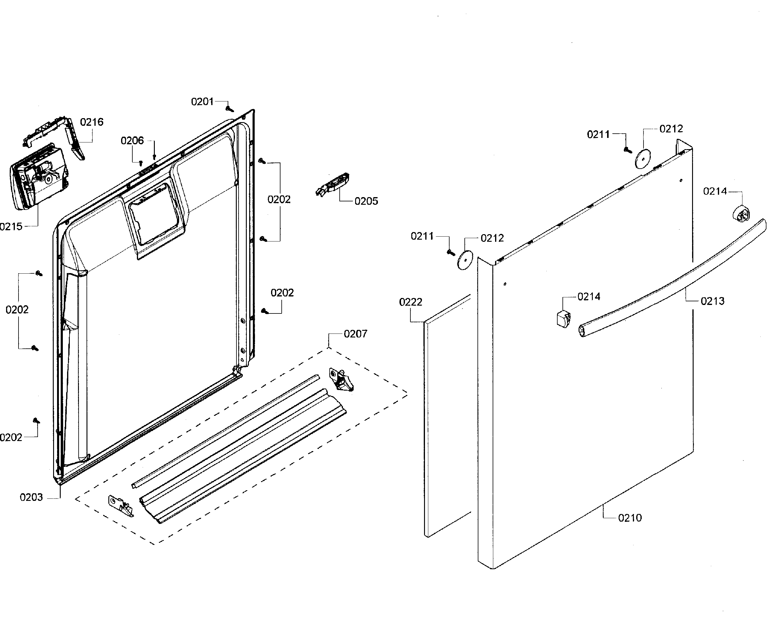 Door assy