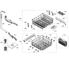 Bosch SHX3AR72UC/06 baskets diagram