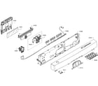 Bosch SHE55R56UC/64 control panel diagram