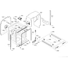 Bosch SHX68R56UC/63 cabinet diagram