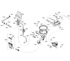 Bosch SHX68R56UC/63 pump assy diagram