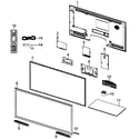 Samsung UN46C6300SFXZA-AA11 cabinet parts diagram