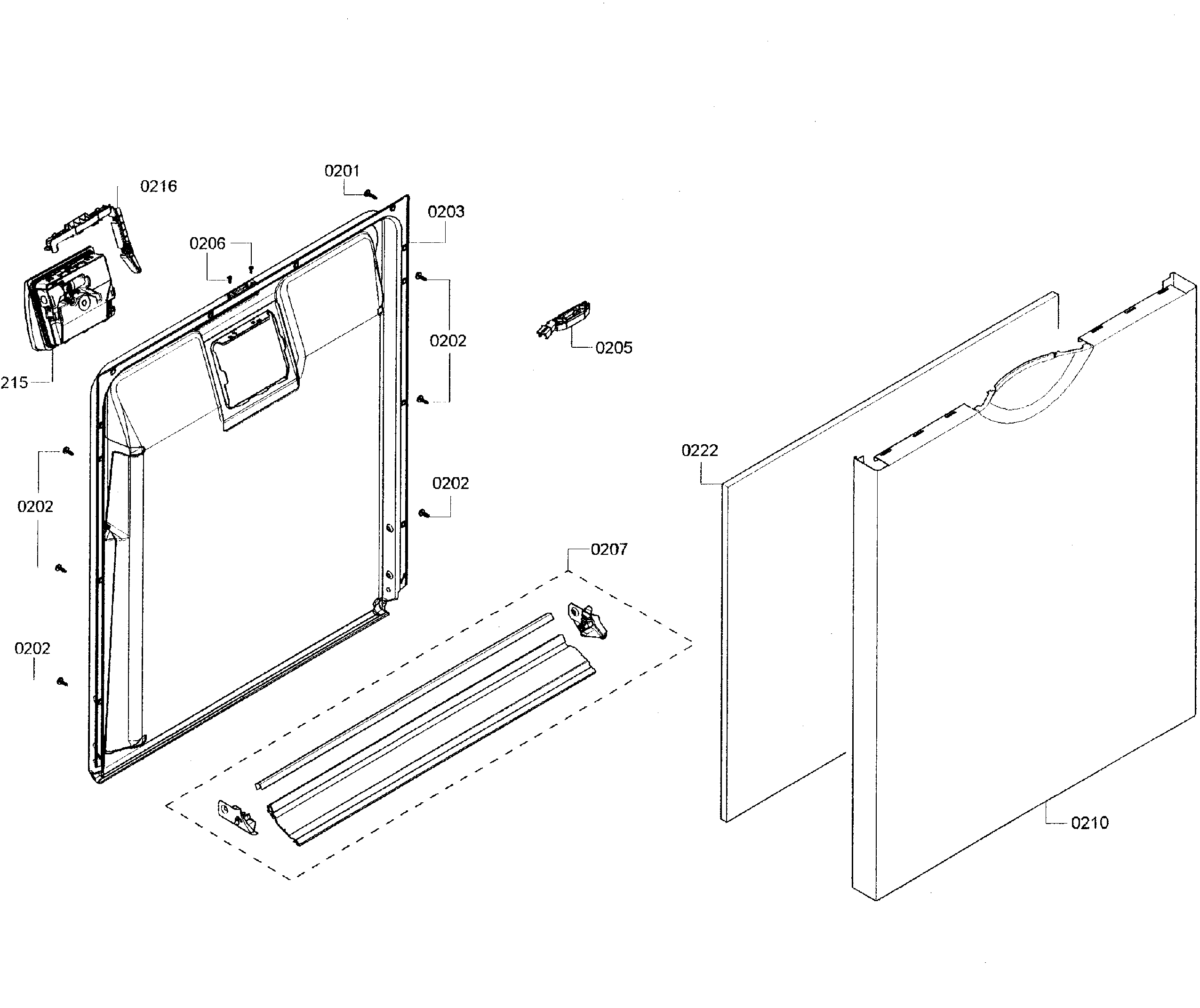 Door assy