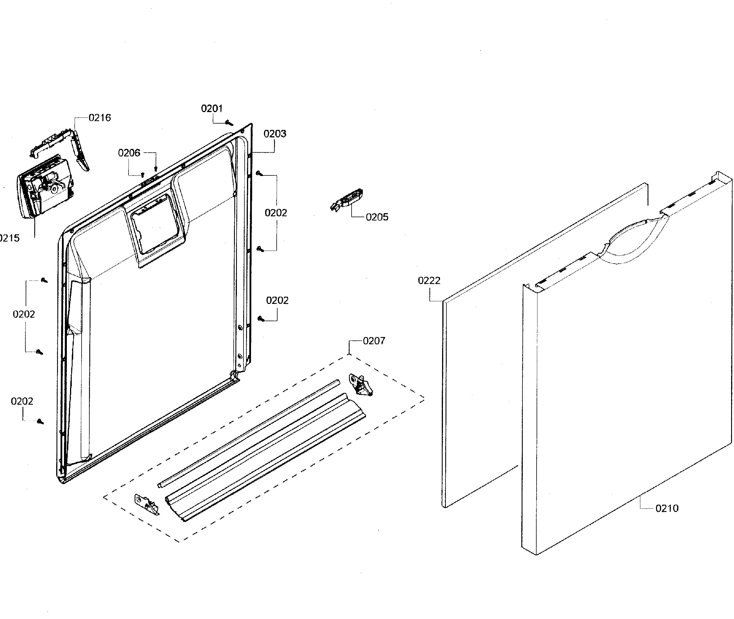 Door assy