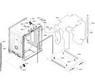 Bosch SHE3AR72UC/06 cabinet diagram