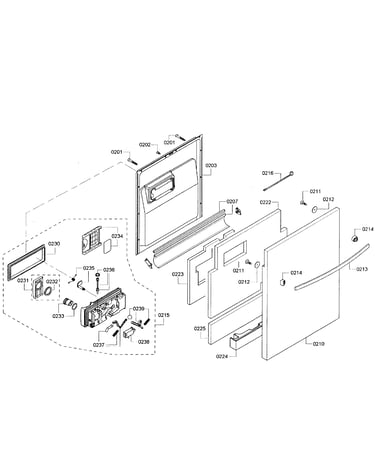 Door assy