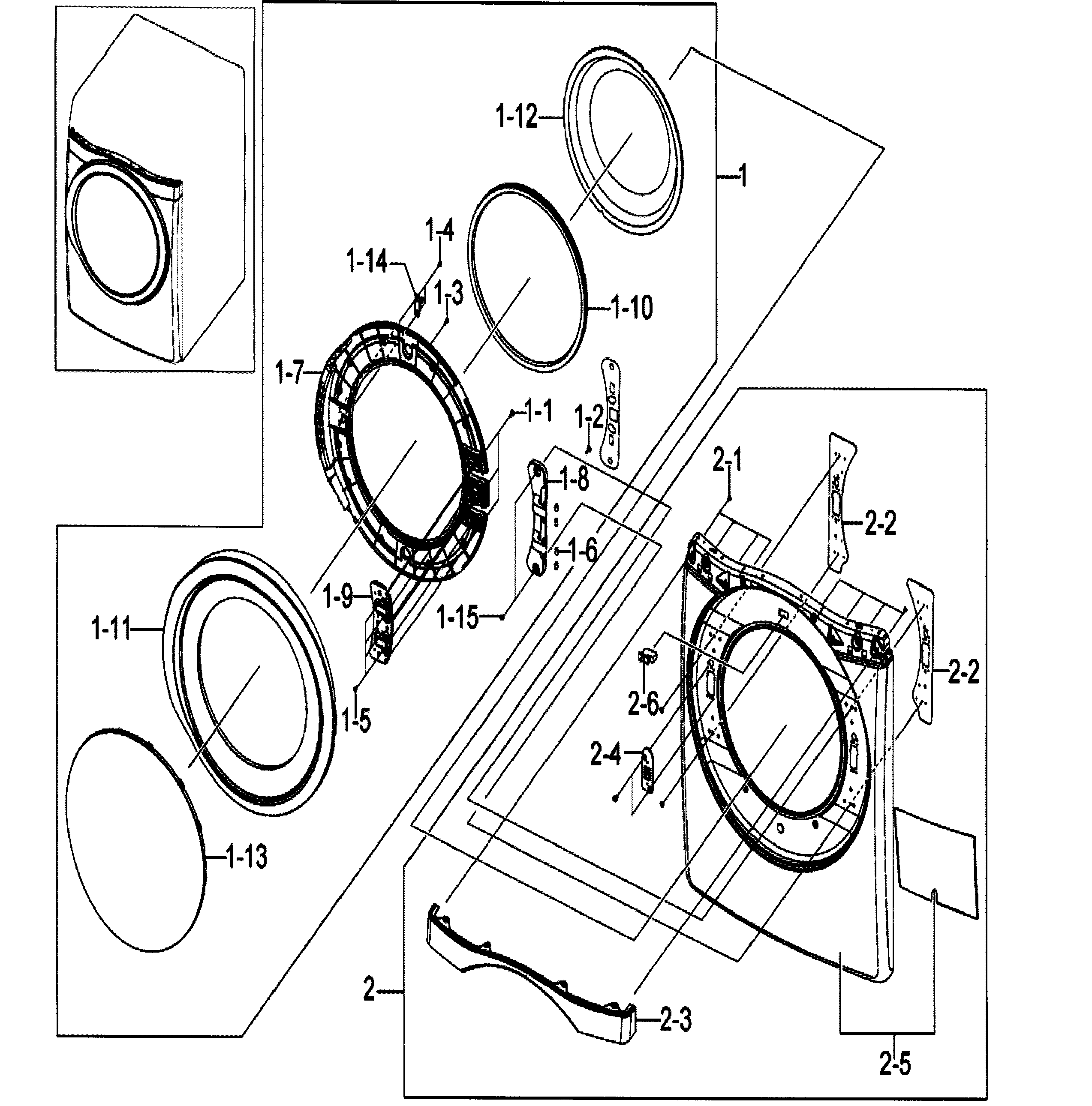 Door assy