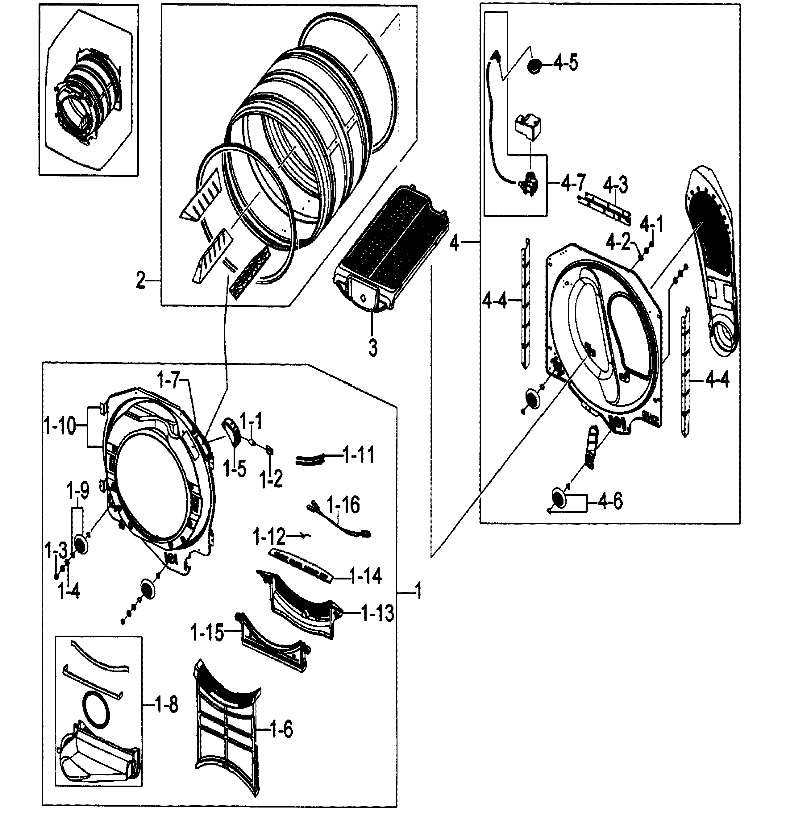 Drum assy