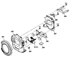 Sony HDR-CX360V front assy diagram