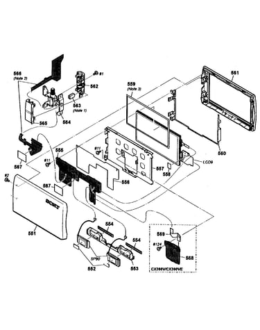 Lcd assy
