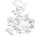 JVC SR-HD1500US cabinet parts diagram