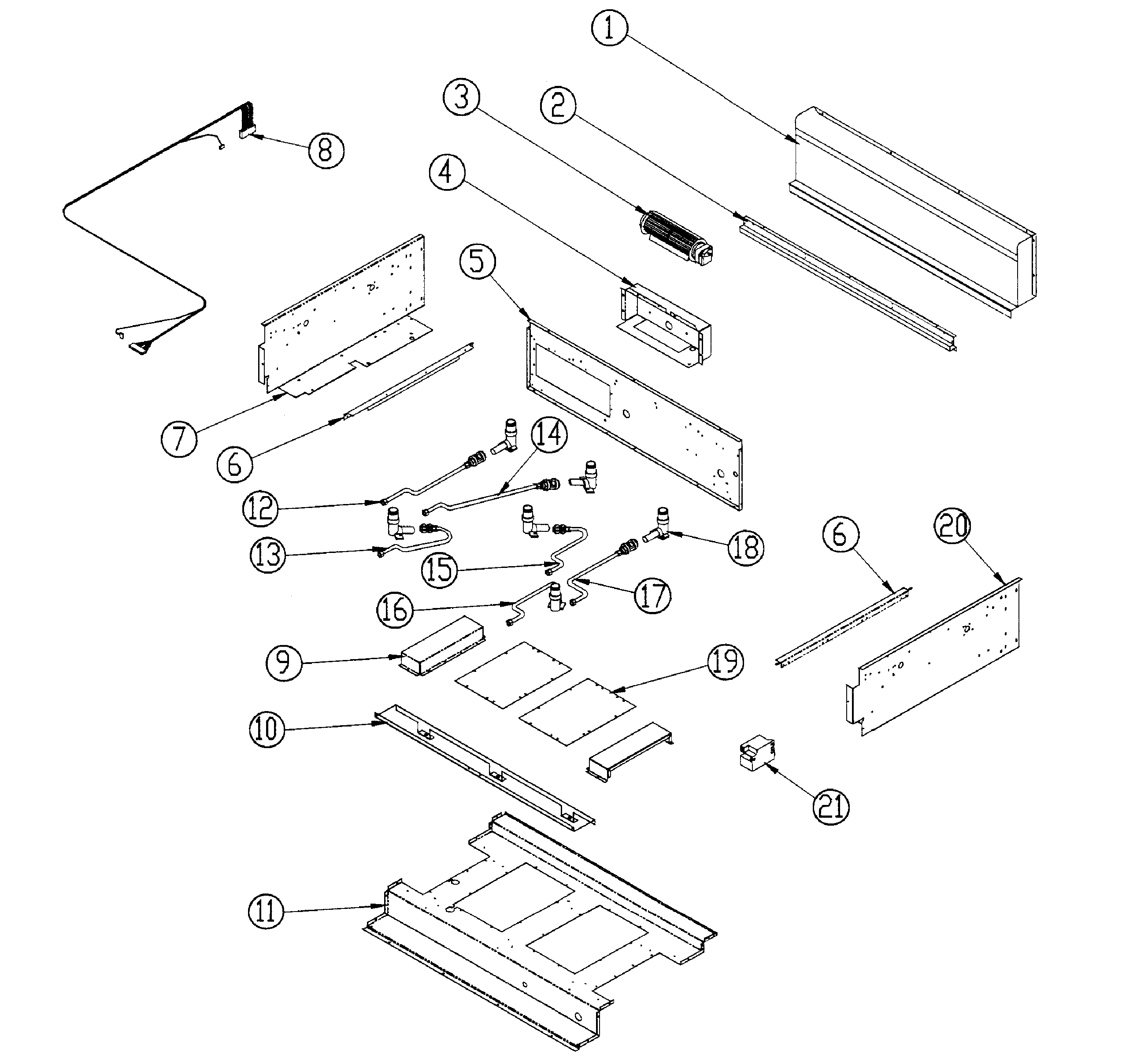 Gas tubing