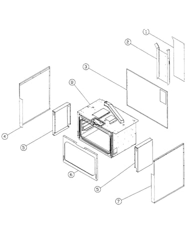 Oven case