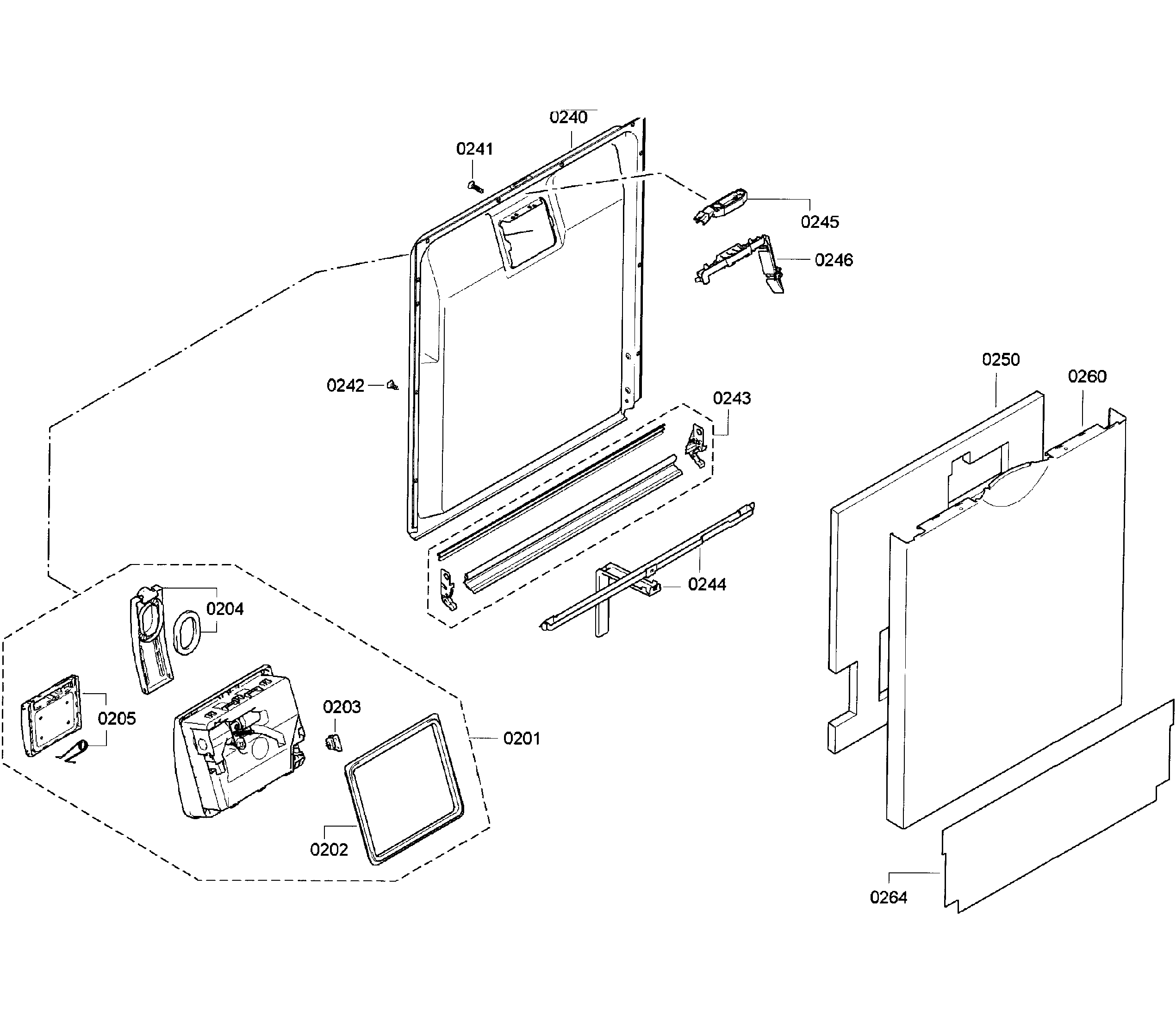 Door assy
