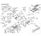 Onkyo HT-R590B cabinet parts diagram