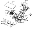 Samsung HT-D5300/ZA cabinet parts diagram