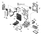 Sony HDR-CX130/L battery panel diagram