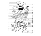 Weber E320NG-2011 grill diagram