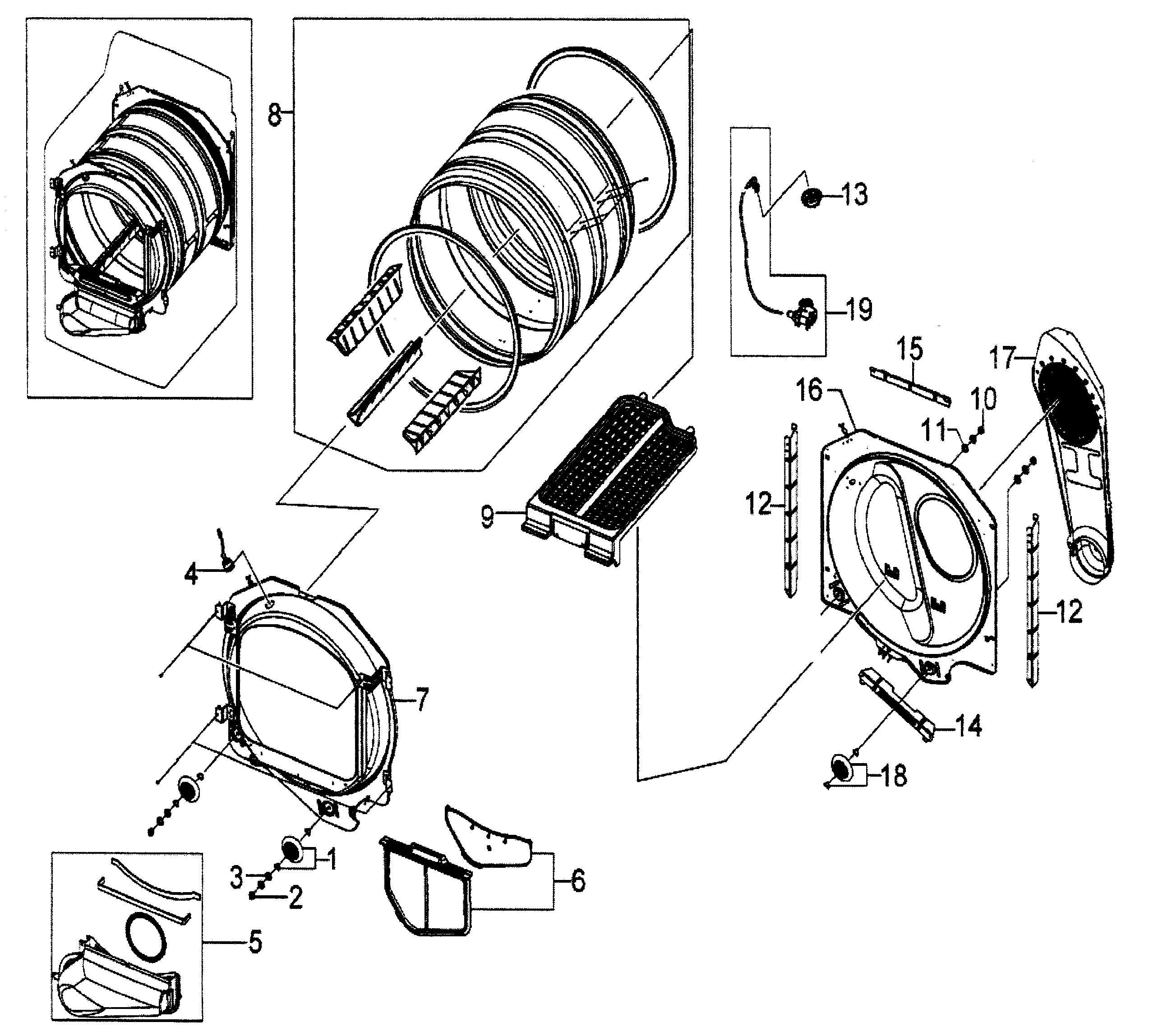 Drum assy